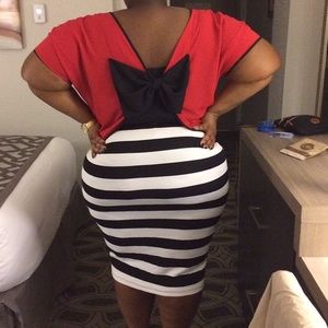 Like New - Back Opening Bow Blouse!